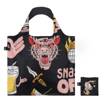 Loqi Snask Tiger Snake Black Recycled Bag