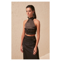 Dámský crop top Trendyol Detailed