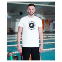 Tričko swimaholic logo t-shirt men white