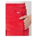 Tommy Hilfiger Tommy Jeans dámské červené kraťasy POLO SHORT