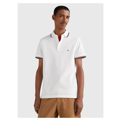 Tommy Hilfiger pánské bílé polo