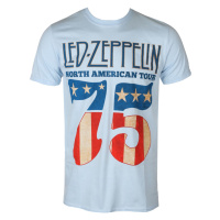 Tričko metal pánské Led Zeppelin - 1975 North American Tour - NNM - RTLZETSB1975
