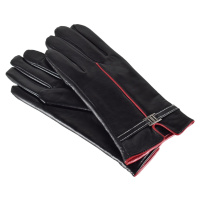 Semiline Woman's Women Leather Antibacterial Gloves P8214