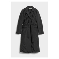Kabát trussardi coat soft nylon černá