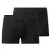 LIVERGY® Pánské bezešvé boxerky, 2 kusy (černá)