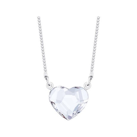 Preciosa Bižuterní náhrdelník Amore, srdce s českým křišťálem Preciosa