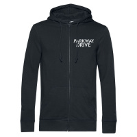 Parkway Drive Smoke Skull Mikina s kapucí na zip černá