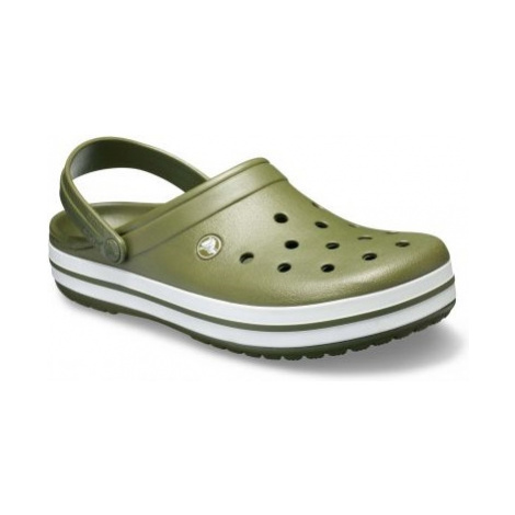 Pánské boty Crocs CROCBAND tmavě zelená