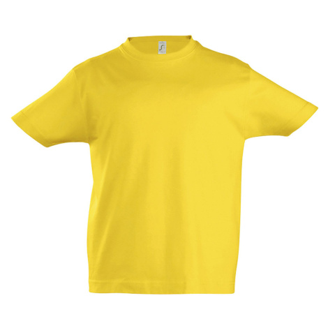 SOĽS Imperial Kids Dětské triko s krátkým rukávem SL11770 Gold SOL'S