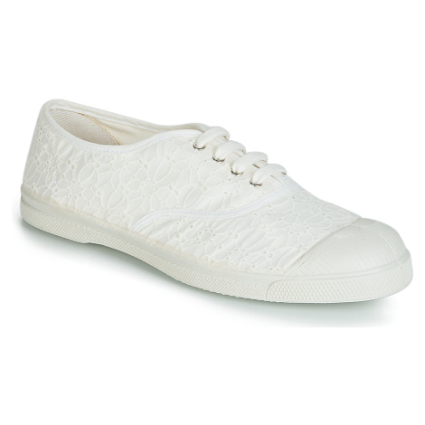 Bensimon TENNIS BRODERIE ANGLAISE Bílá