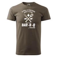 DOBRÝ TRIKO Pánské tričko s potiskem BAR-B-Q
