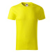 Malfini Native (GOTS) M MLI-17396 citronová košile