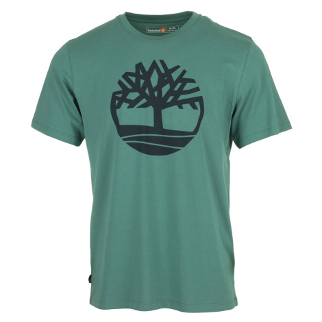 Timberland Tree Logo Short Sleeve Zelená