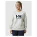 Světle šedá dámská mikina HELLY HANSEN HH Logo Crew Sweat 2.0