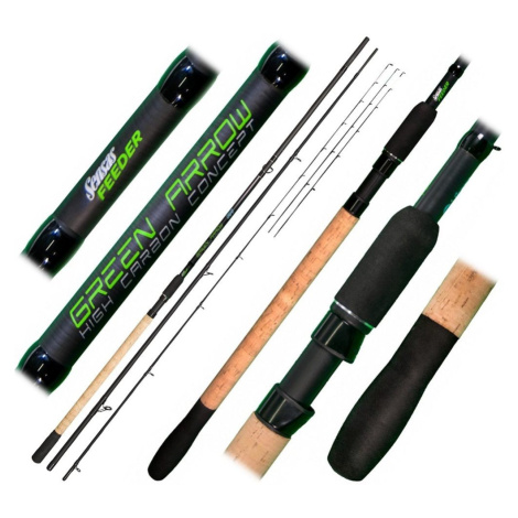 Sensas Prut Green Arrow Feeder 3,6m Heavy 90-140g