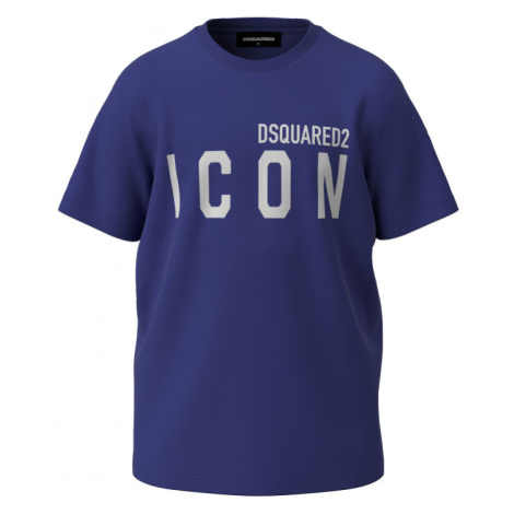 Tričko dsquared d2t582u relax-icon maglietta fialová Dsquared²