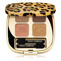 Dolce & Gabbana Paletka očních stínů Felineyes (Intense Eyeshadow Quad) 4,8 g 8 Mediterranean Bl