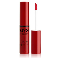 NYX Professional Makeup Butter Gloss lesk na rty odstín 20 Red Velvet 8 ml