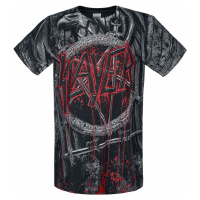 Slayer Black Eagle Allover Tričko celoplošný