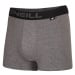 O'Neill ROUND LOGO PLAIN 2-PACK Pánské boxerky, tmavě šedá, velikost