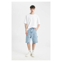 DEFACTO Carpenter Fit Jean Bermuda Shorts