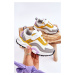Dětská sportovní obuv se suchým zipem Big Star JJ374257 a žlutá
