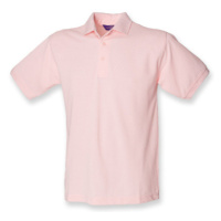 Henbury Pánské polo triko H400 Pink