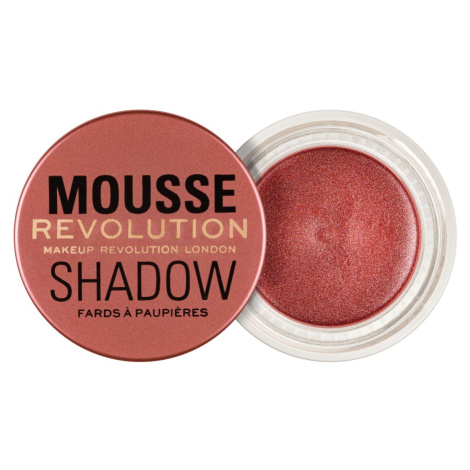 Revolution Oční stíny Mousse Shadow 4 g Rose Gold