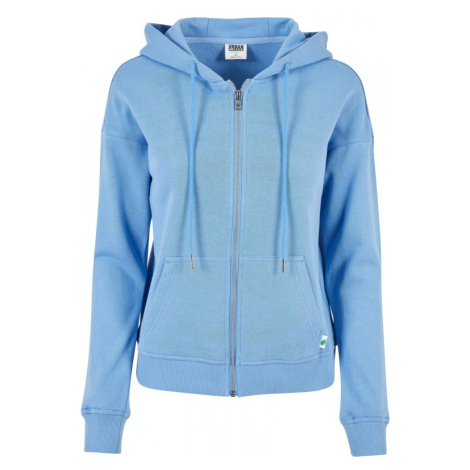 Ladies Organic Terry Zip Hoody - horizonblue Urban Classics