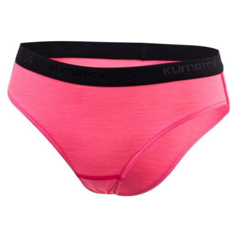 Dámské merino kalhotky KLIMATEX Peka růžová