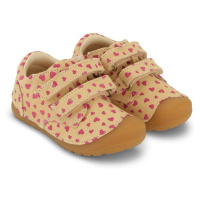 Bundgaard Petit Strap Canvas Beige Hearts 229