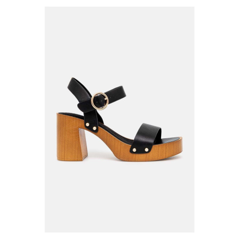 Sandály Answear.LAB černá barva