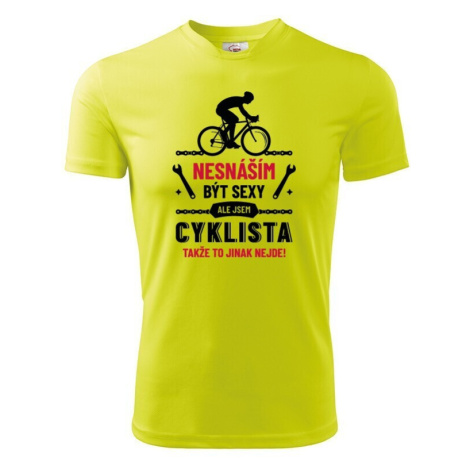 Pánské tričko pro cyklistu nejen k narozeninám BezvaTriko