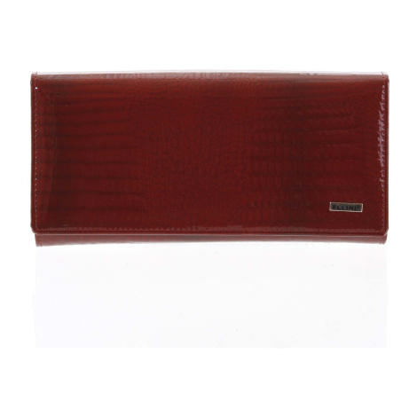 Dámská kožená peněženka Marika červená Ellini