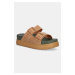 Pantofle Melissa COZY M LOVER PLATFORM AD dámské, hnědá barva, na platformě, M.35977.BI126