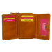 Dámská kožená peněženka Lagen Amy - žlutá