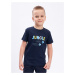Chlapecké tričko - Winkiki WKB 11999, tmavě modrá Barva: Modrá tmavě
