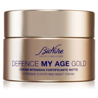 BioNike Defence My Age Gold intenzivní noční krém pro zralou pleť 50 ml