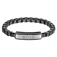 Hugo Boss Stylový pánský náramek z oceli Devon 1580598 17,5 cm