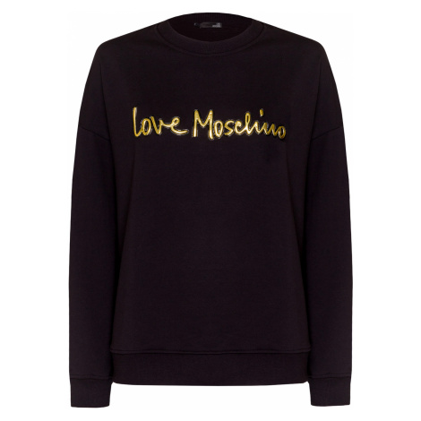 Mikina LOVE MOSCHINO černá