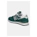 Sneakers boty New Balance 574 zelená barva, U574ESG