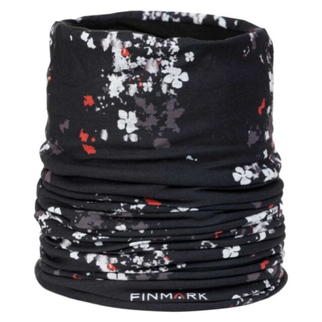 Finmark FSW-206 Dámský multifunkční šátek s fleecem, černá, velikost