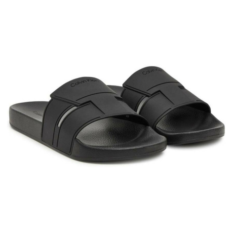 Calvin Klein pánské černé pantofle HM0HM01752 45