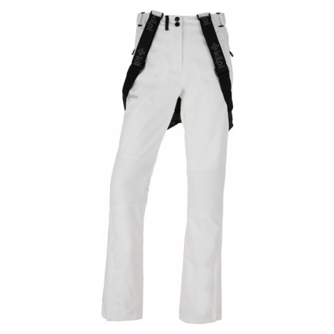 KILPI Dámské softshellové lyžařské kalhoty DIONE-W HL0013KIWHT Bílá