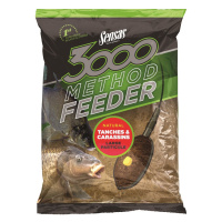Sensas krmení 3000 method feeder 1 kg-tanches carassins