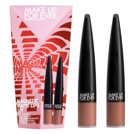 MAKE UP FOR EVER - Magnetic Matte Lips Set – Sada rtěnek