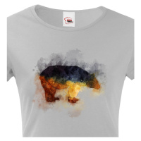 Dámské tričko Medved - tričko pro milovníky zvířat