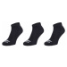 Umbro LINER SOCKS 3 PACK Ponožky, černá, velikost