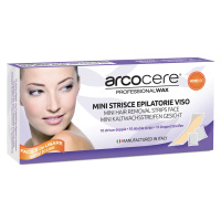 Arcocere Voskové epilační pásky na obličej (Hair-Removing Strips) 10 ks