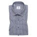 Pánská košile Slim Fit s modro-bílým kostkovaným vzorem 11880